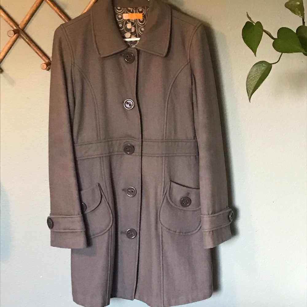 Tulle Pea Coat